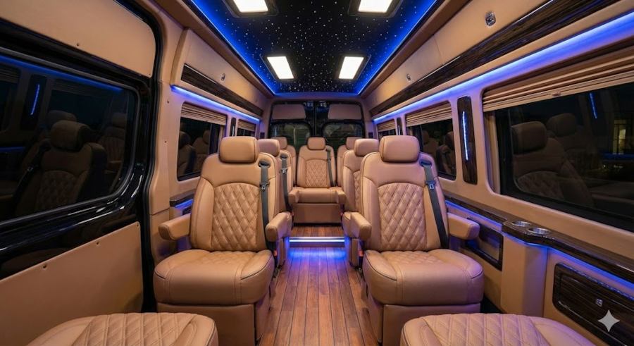Mercedes Sprinter VIP Geniş İ&ccedil; Mekan